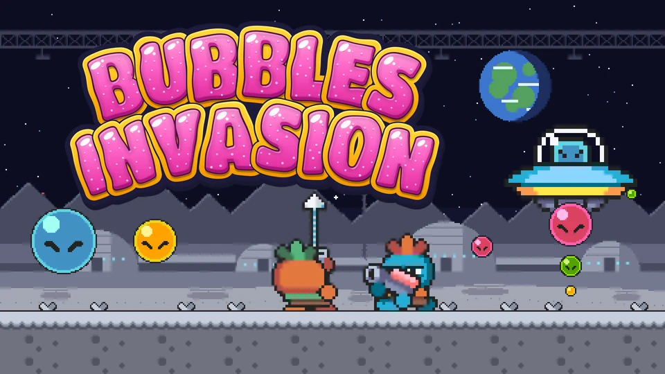 Bubbles Invasion: Titelbildschirm